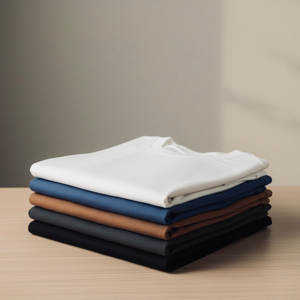 Ultimate Heavyweight T-Shirt 500g – Robustes Premium-Shirt aus reiner Baumwolle mit Dreifachnaht-Verarbeitung - NVTS Solutions