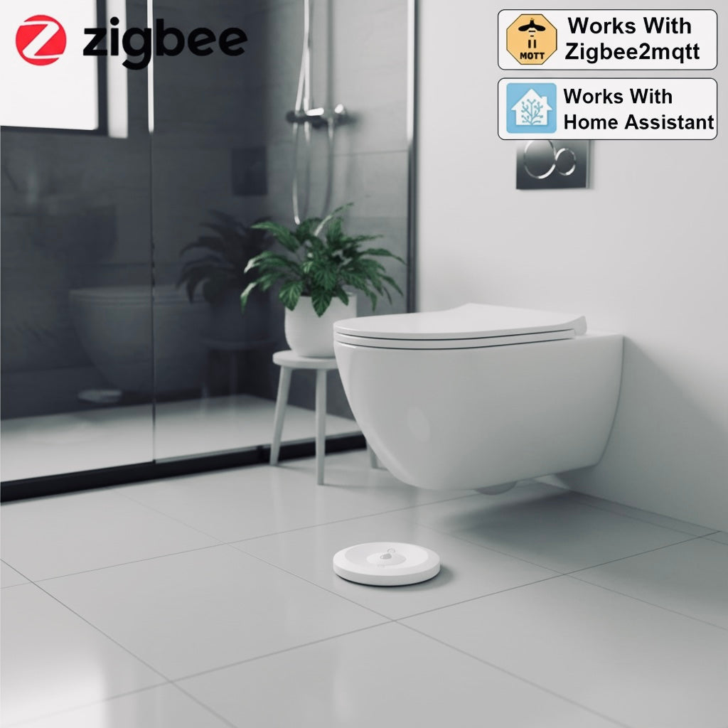 Home Assistant Exclusive | Zigbee Wassertauchsensor (0,01m Präzision) | Leckage Detector