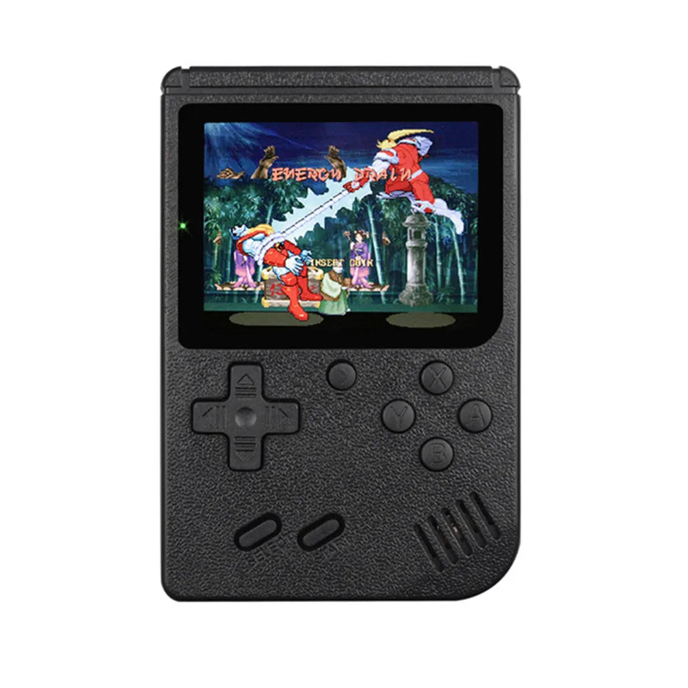 400 in 1 MINI-Spiele Handheld-Game-Spieler Tragbare Retro-Videokonsole Junge 8-Bit 3,0-Zoll-Farb-LCD-Bildschirm-Spiele