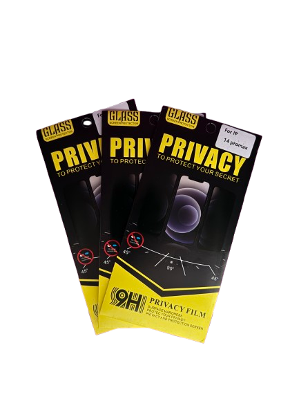 Privacy Schutzglas (mit Sichtschutz) iPhone 14 Plus + Pro Max - NVTS Solutions