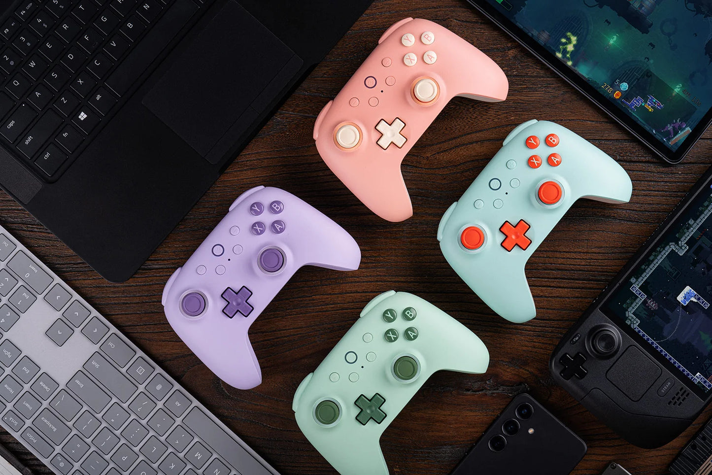 8BitDo Ultimate 2C Wireless Gaming Controller für PC, Windows 10, 11, Steam Deck, Raspberry Pi, Android Gamepad Zubehör