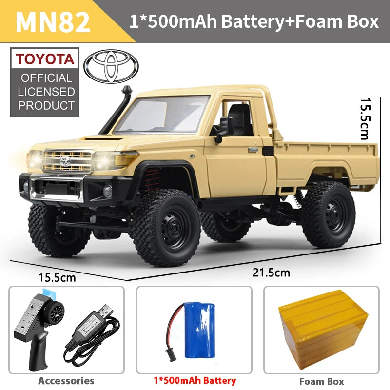RC Off-Road Pick-Up Truck 1:12 – 4WD 2.4G Proportional (PRO Version optional) - NVTS Solutions