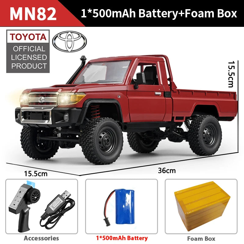 RC Off-Road Pick-Up Truck 1:12 – 4WD 2.4G Proportional (PRO Version optional) - NVTS Solutions