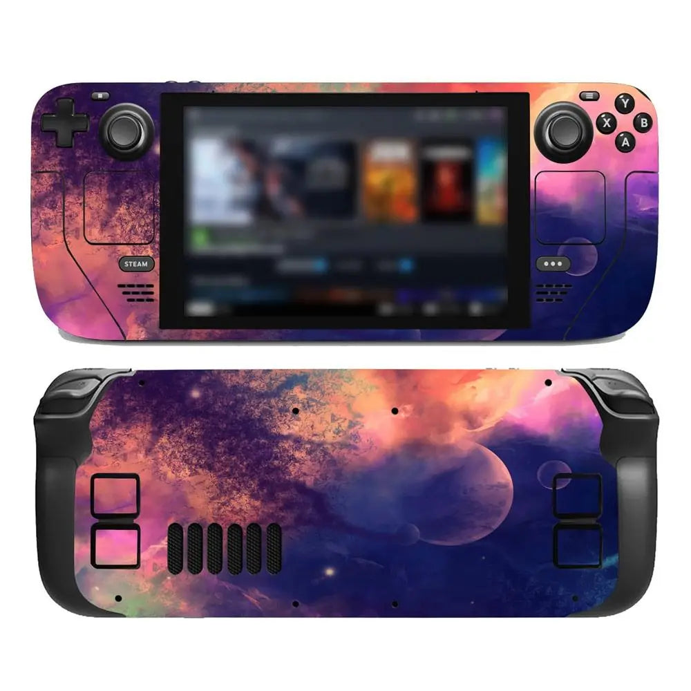 DIY Ästhetischen Haut Vinyl für Dampf Deck Konsole Vollen Satz Schutz Aufkleber Wrapping Abdeckung Für Ventil Konsole Premium Aufkleber