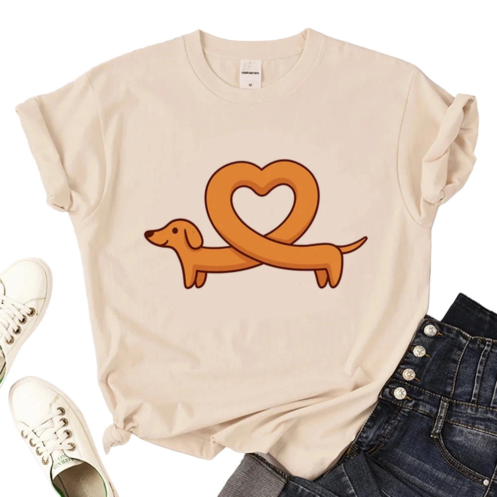 Designer Kollektion | Exklusives Dackel Statement T-Shirt | Premium Art Print Wear - NVTS Solutions