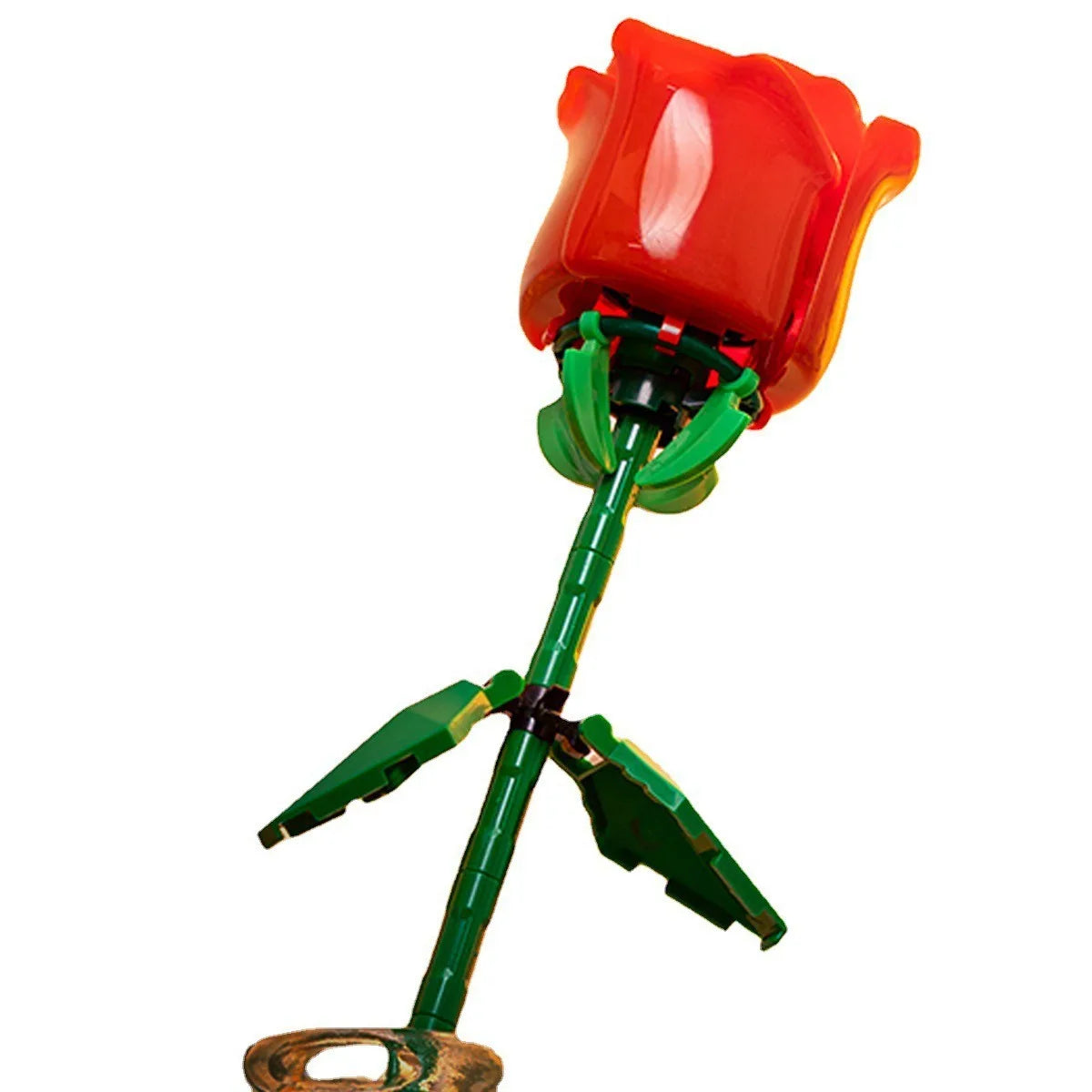 Valentinstag Rose Bausteine unsterblicher Blumenstrauß Puzzle Puzzleteile Spielzeug Spielzeug Geschenk Dekorationen