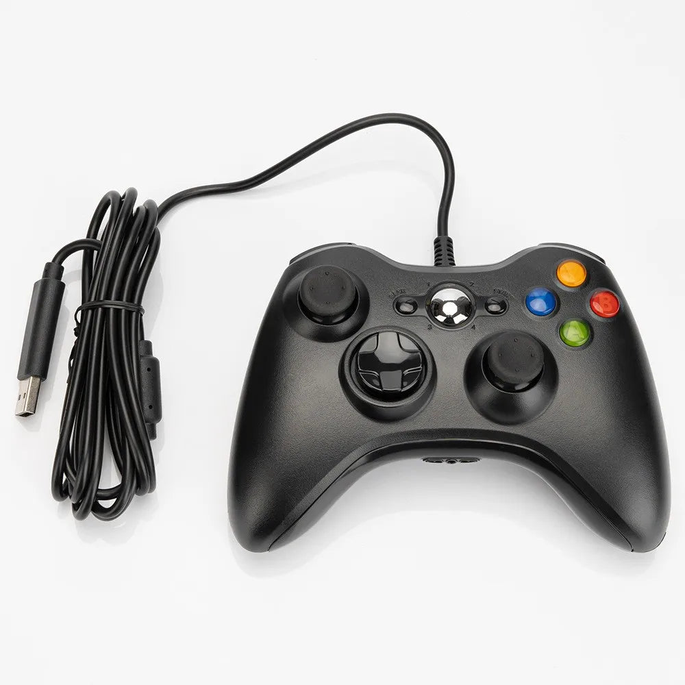 Das kabelgebundene XBOX 360-Gamepad unterstützt das Xbox 360-Slim-PC-Gamepad unterstützt Steam und kann an Win7/10 angepasst werden