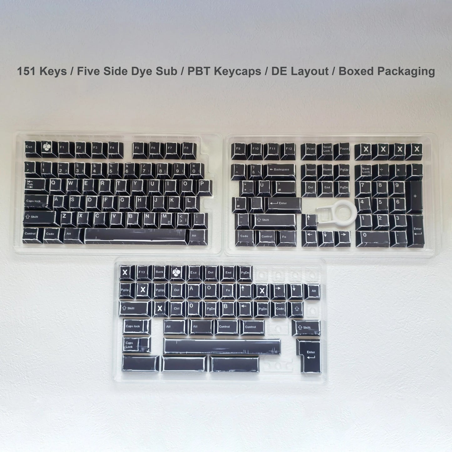 Comic Mixed Lights Dye Sublimation PBT Tastenkappe Russisch/Koreanisch/Deutsch/Englisch Tastenkappen Kirschprofil für MX Switch Gaming Keybaord