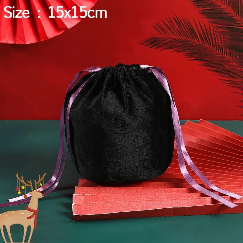 Ostern Karotte Kaninchen Taschen Niedlicher Hase Geschenkverpackung Samt Valentinstag Schokolade Süßigkeiten Taschen Hochzeit Party Schmuck Organizer