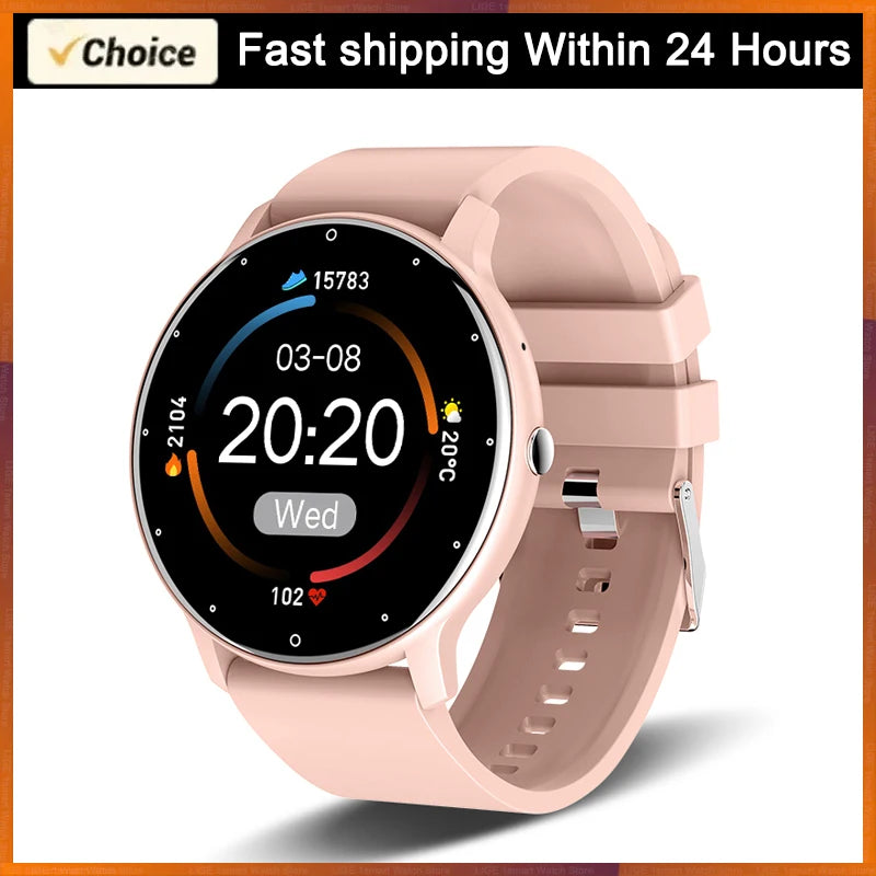 LIGE Bluetooth Smartwatch Damen & Herren – Telefonieren über Uhr, Fitness Tracker mit Herzfrequenz & Blutdruck, wasserdicht IP67, Sportuhr mit GPS-Tracking - NVTS Solutions