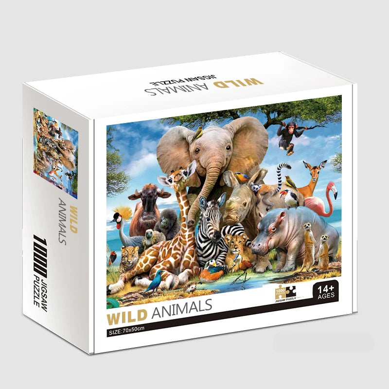 75*50 cm 1000 stücke Puzzle Schwierig Erwachsene Welt Berühmte Malerei Puzzle Landschaft Stress Relief Bildung Puzzle Spielzeug