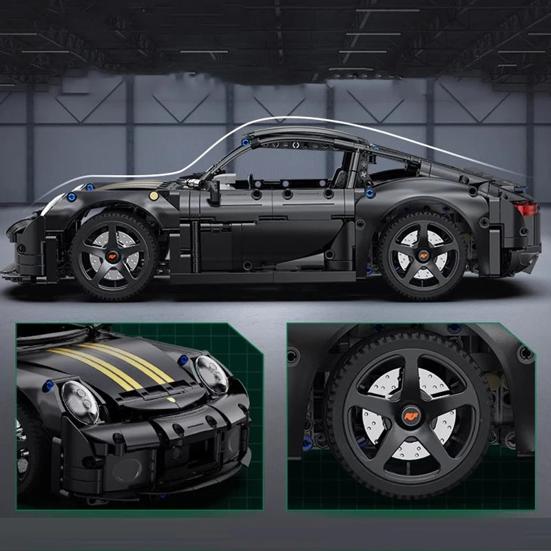 MOC Technischer Sportwagen 1655 Teile | 1:10 Premium Modell Rennwagen - NVTS Solutions