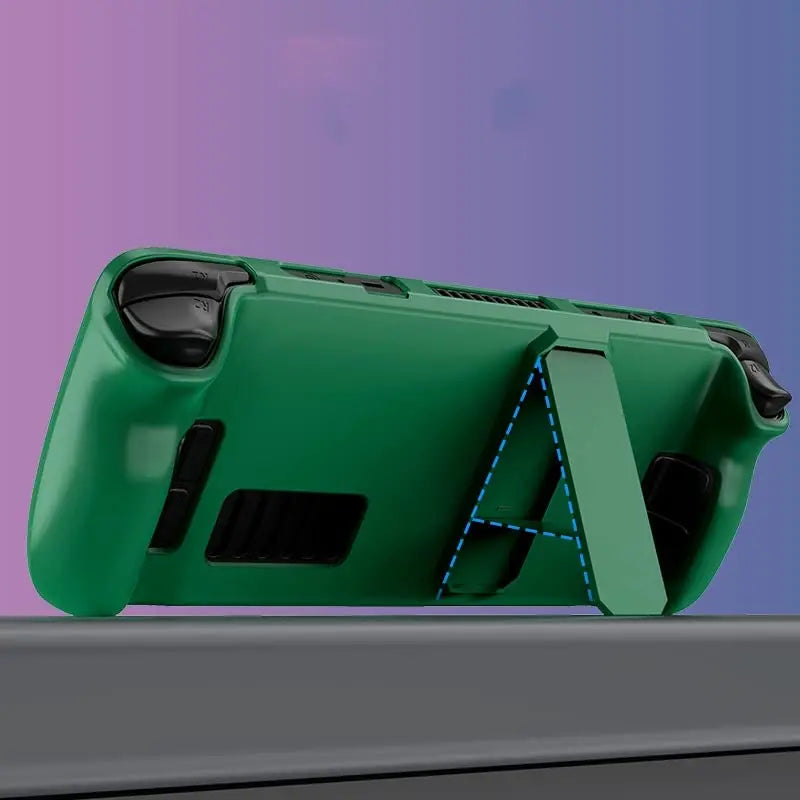 Schutzhülle für Steam Deck, Controller, bunte Schutzhülle, Hartschale mit Ständer