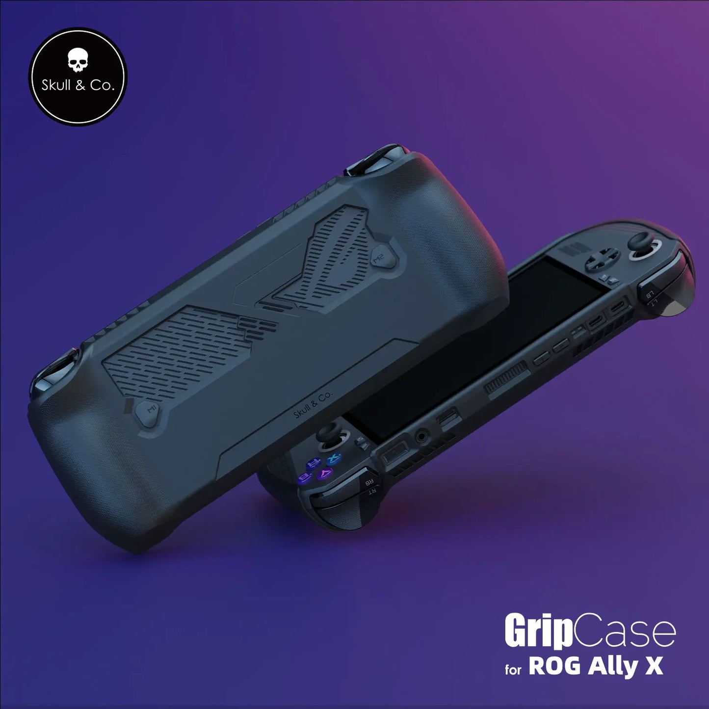 Skull & Co. GripCase Ally X Weiche Schutzhülle Standbare Schutzhülle für ROG Ally X
