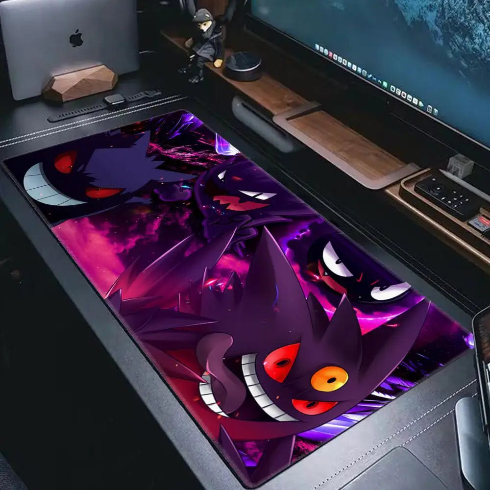 P-Pokemon-Gengar Grande Mouse pad große Gaming-Mauspad Locke dge verdickte Computer tastatur Tisch Schreibtisch matte
