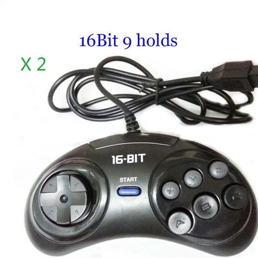 2 stücke/1 stück Spiel controller für SEGA Genesis für 16 bit griff controller 6 Taste Gamepad für SEGA MD spiel Zubehör