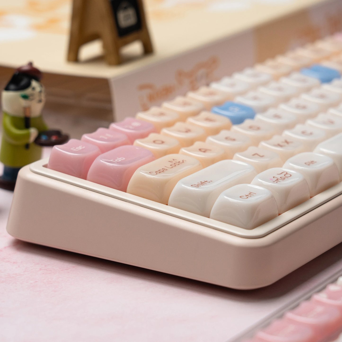 148 Tasten MAO Profil Pink Cat PBT Tastenkappen Zoll Dye Sub Tastenkappen für 61/87/104 Cherry MX Switch Gaming mechanische Tastatur