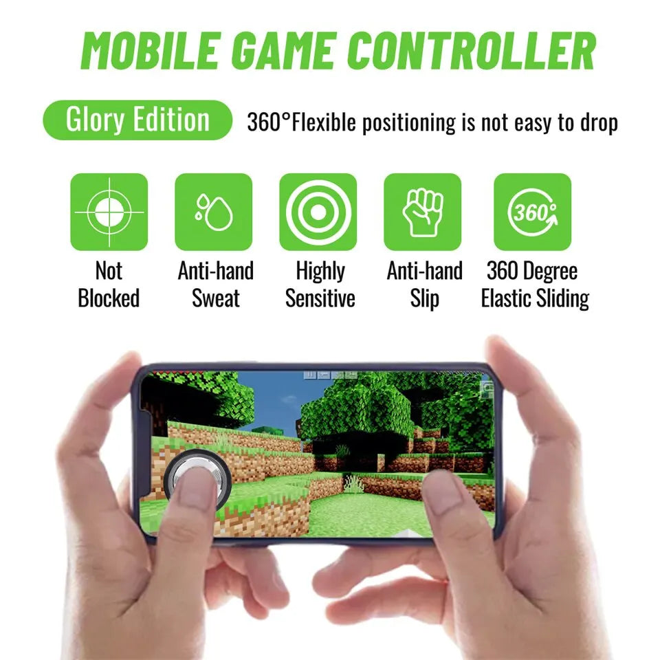 Gaming-Controller-Spiel Trigger für Ziel-Schießen Gamepad Joystick-Controller Metall-Taste für iPhone Android