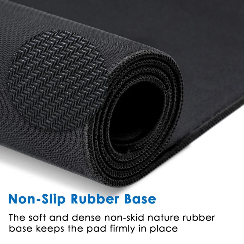 Großes Gaming-Mauspad, rutschfestes Gummi-Mauspad, Computer-Gamer-Schreibtischunterlage, genähte Kante, großes Gaming-Mauspad für CS GO LOL Dota