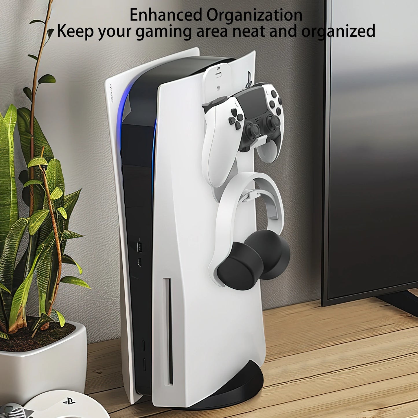 Gaming Headset Ständer Rack Für ps5 pro/ps5 slim Game Controller Headset Ständer Hängen Aufhänger Für PS5 pro/PS5 Slim Konsole Spiel