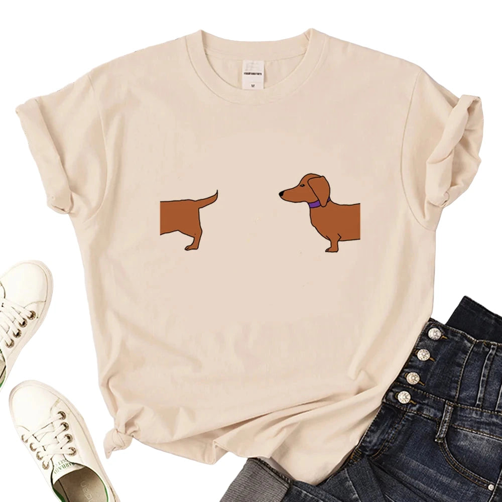 Designer Kollektion | Exklusives Dackel Statement T-Shirt | Premium Art Print Wear - NVTS Solutions