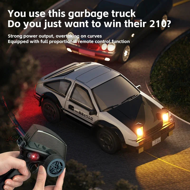 RC Drift Car 1:64 – Japanisches Drift-Ikonen-Design 4WD 2.4G (RTR) - NVTS Solutions