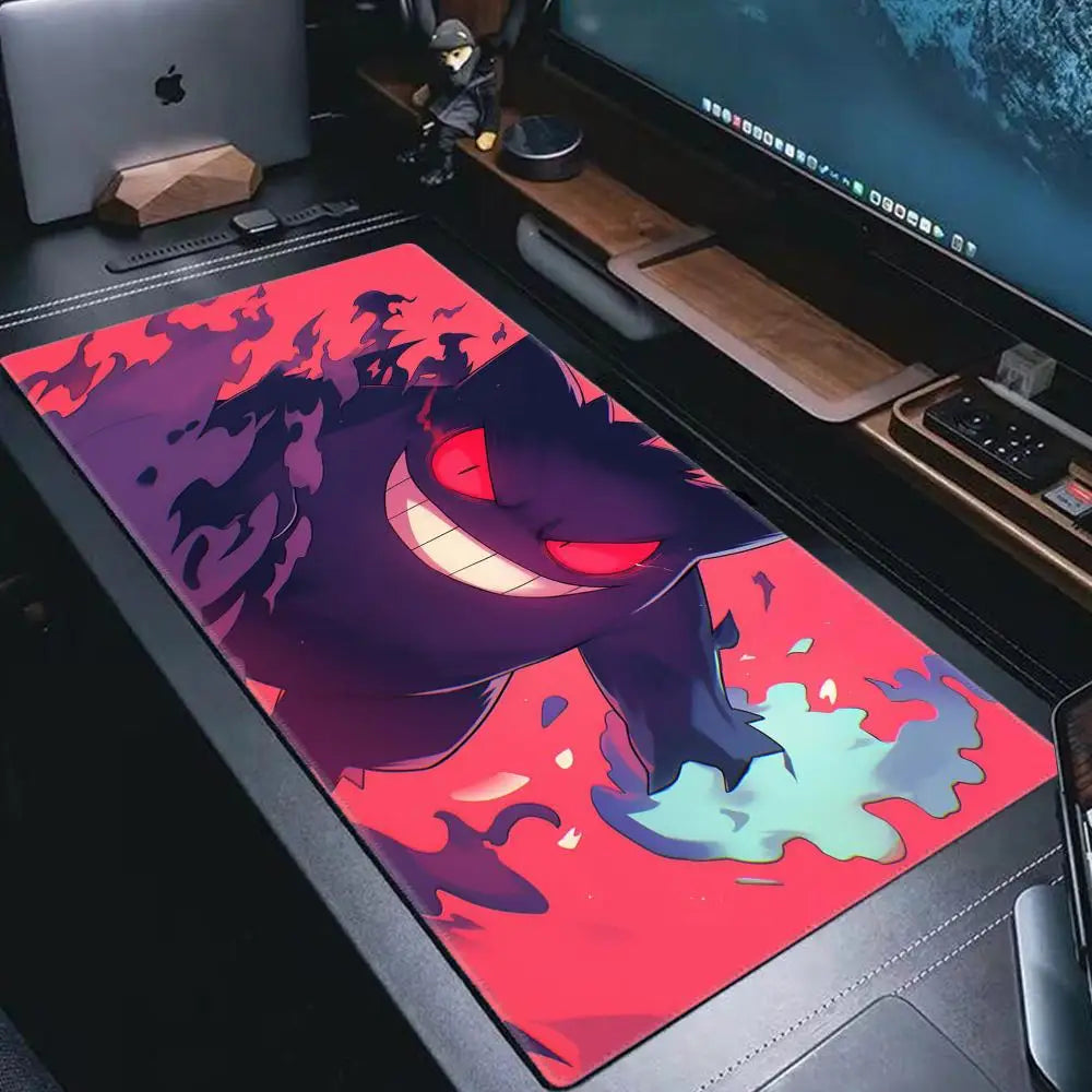 P-Pokemon-Gengar Grande Mouse pad große Gaming-Mauspad Locke dge verdickte Computer tastatur Tisch Schreibtisch matte