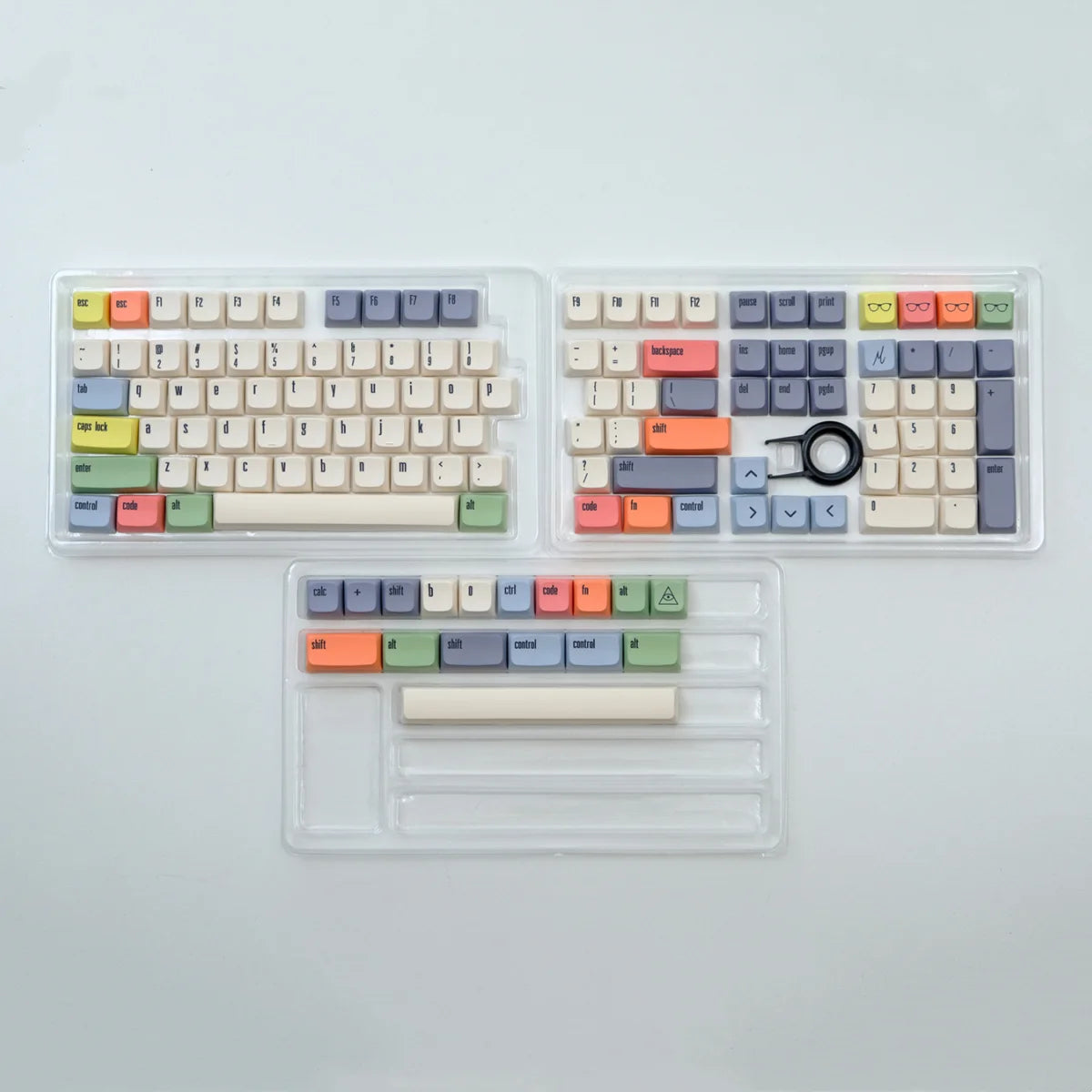 GMK Canvas Tastenkappen Dye Sub Keycap XDA PBT für mechanische Tastatur Gaming 75 % Farbe Tastenkappen Wooting Minimalismus Retro Custom DIY