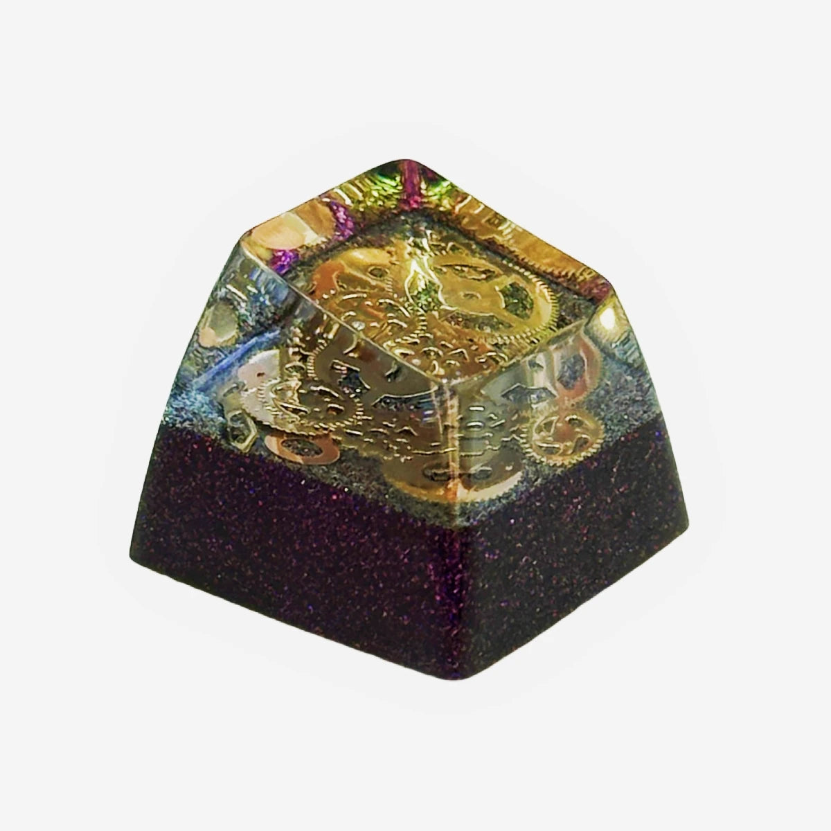 Harz personal isierte Metall getriebe Schlüssel kappe durchsichtige Kreuz achse mechanische Tastatur Tasten kappe sar1