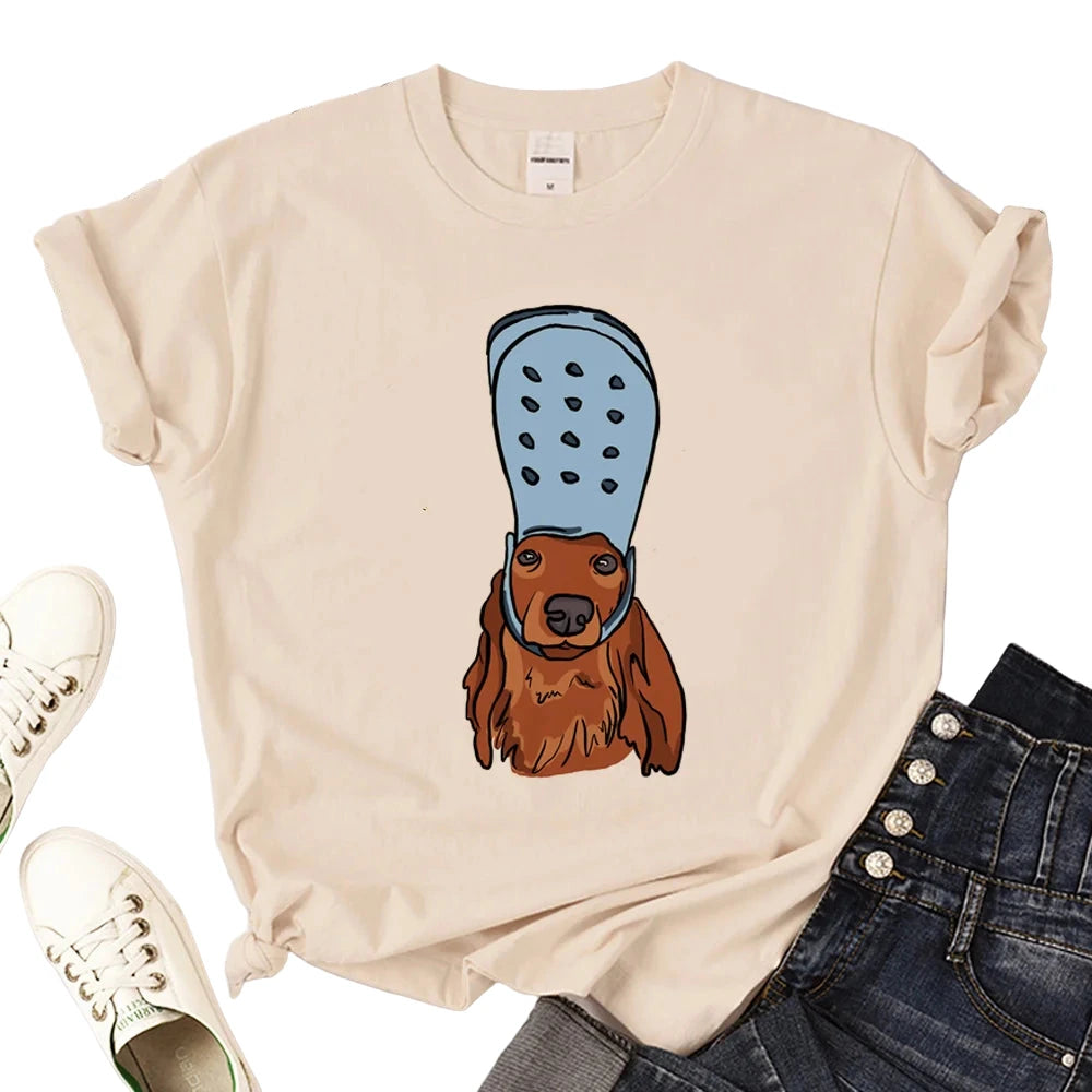 Designer Kollektion | Exklusives Dackel Statement T-Shirt | Premium Art Print Wear - NVTS Solutions