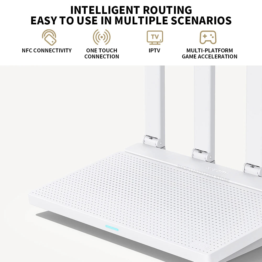 Neue Xiaomi Router AX3000T IPTV Mesh Netzwerk Gigabit Ethernet Ports Gaming Beschleuniger Repeater Modem Signal Verstärker CN