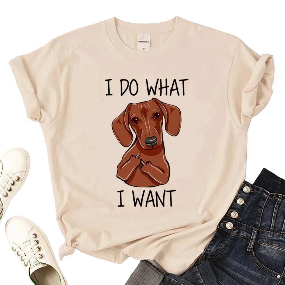 Designer Kollektion | Exklusives Dackel Statement T-Shirt | Premium Art Print Wear - NVTS Solutions