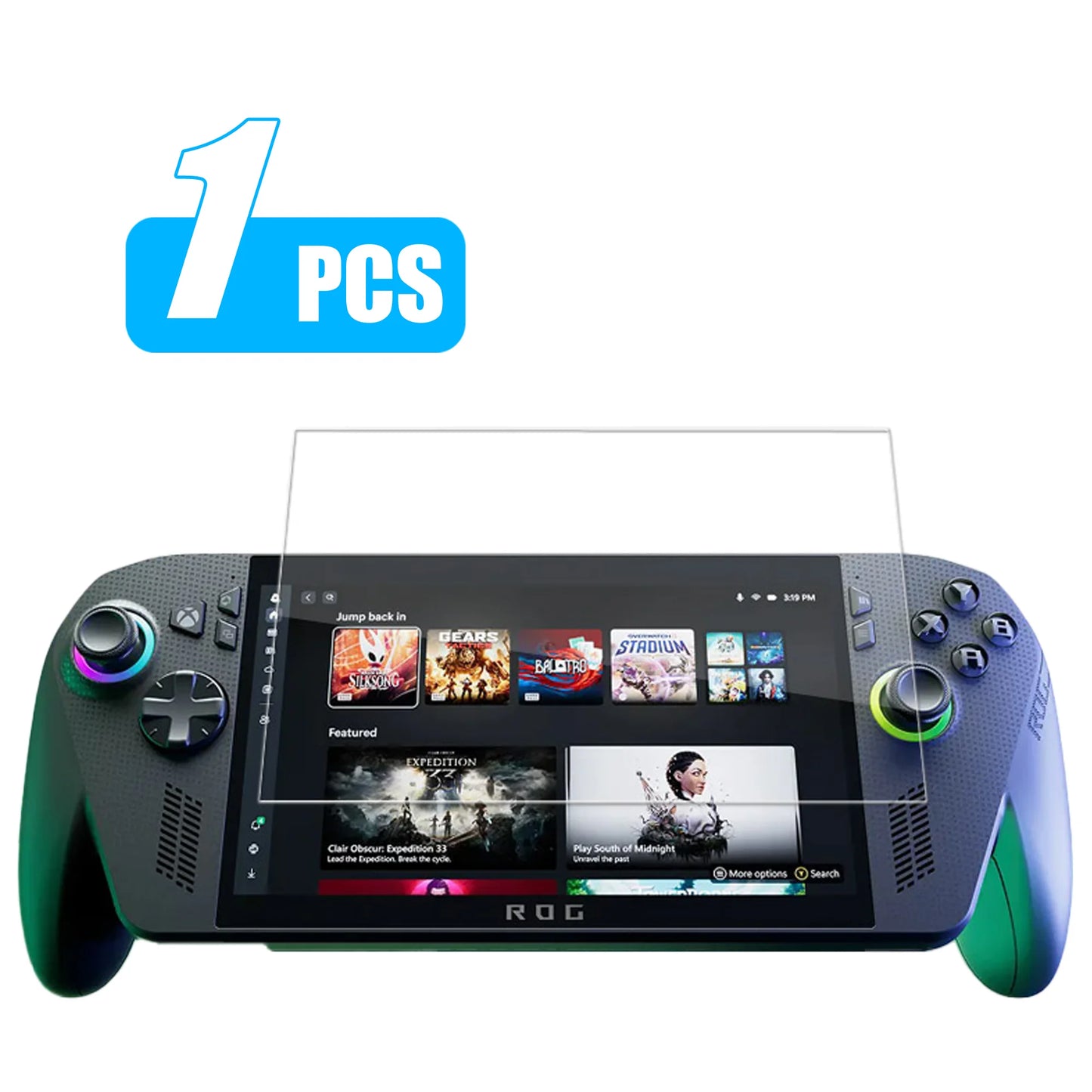 Displayschutzfolie aus gehärtetem Glas für ROG Xbox Ally Härte, gehärtetes Glas, kratzfester Schutz für ROG Xbox Ally X