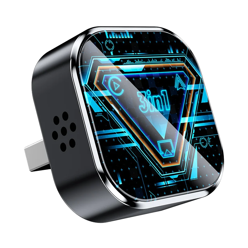 2025 Neuer kabelloser Carplay-Adapter für Apple Android Auto Airplay Smart MiNi 3in1 AI Box Auto USB Play Plug and Play Auto Connect