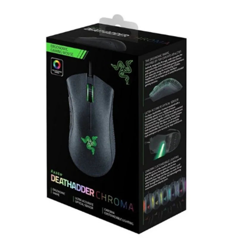Razer Deathadder Viper Standard Edition 6400 Kabelgebundene Gaming-Maus Neue E-Sports LOL