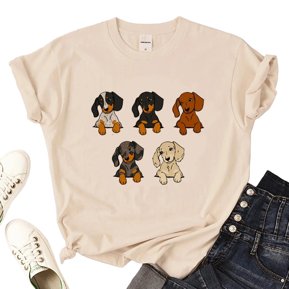 Designer Kollektion | Exklusives Dackel Statement T-Shirt | Premium Art Print Wear - NVTS Solutions