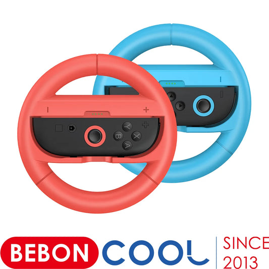     BEBONCOOL Racing Lenkräder für Switch 2 Joycon Controller Griffe für Switch 2 Gaming Zubehör 2 Stück/Lot