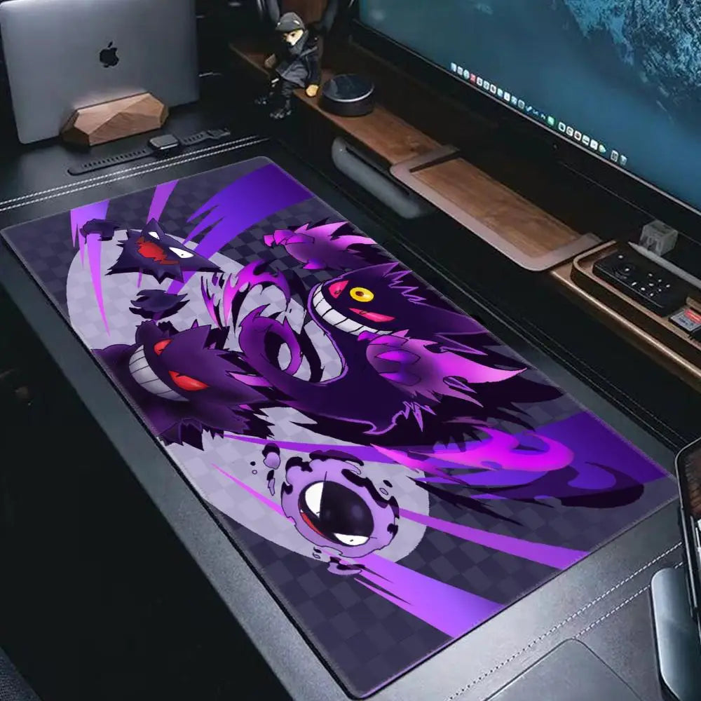 P-Pokemon-Gengar Grande Mouse pad große Gaming-Mauspad Locke dge verdickte Computer tastatur Tisch Schreibtisch matte