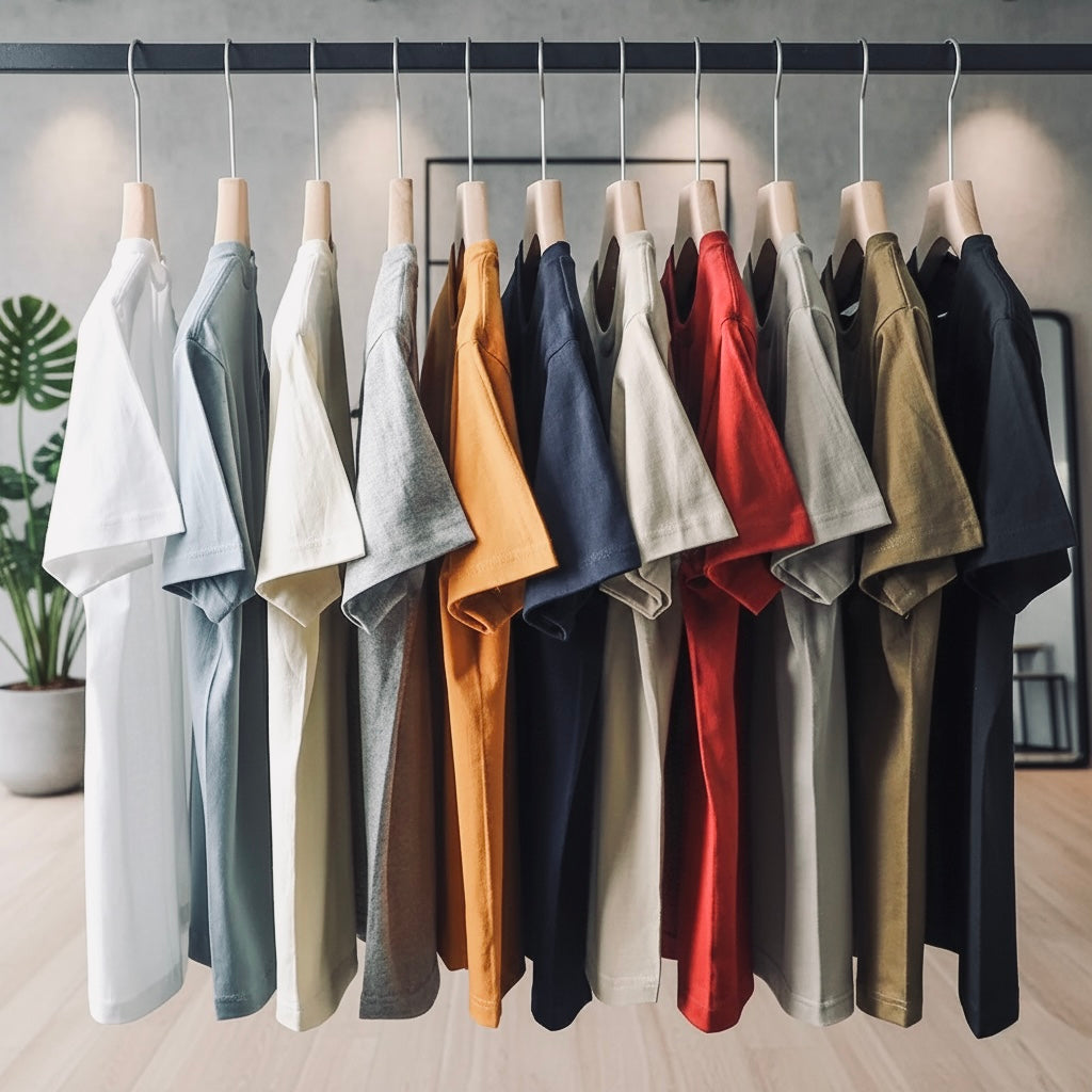 Premium Herren Heavyweight T-Shirt – Sommerliches Kurzarm-Shirt aus Baumwolle für höchsten Tragekomfort und lässigen Stil - NVTS Solutions