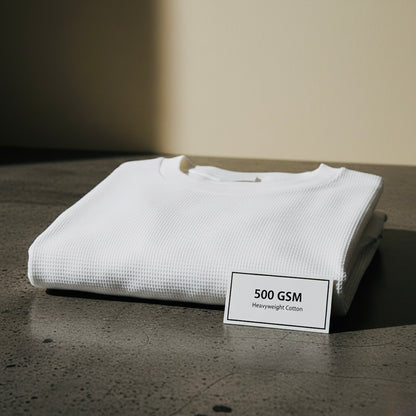 Ultimate Heavyweight T-Shirt 500g – Robustes Premium-Shirt aus reiner Baumwolle mit Dreifachnaht-Verarbeitung - NVTS Solutions