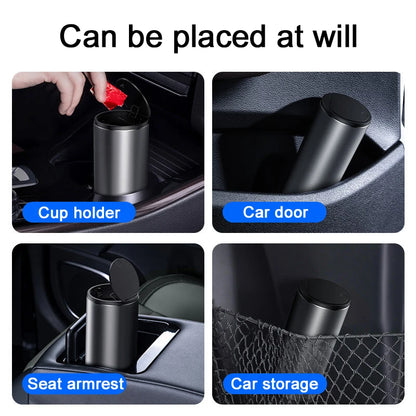 Baseus Auto Mülleimer Mini Auto Staub Organizer Auto Innen Müll Tasche Müll Container Lagerung Box Eimer Auto Zubehör