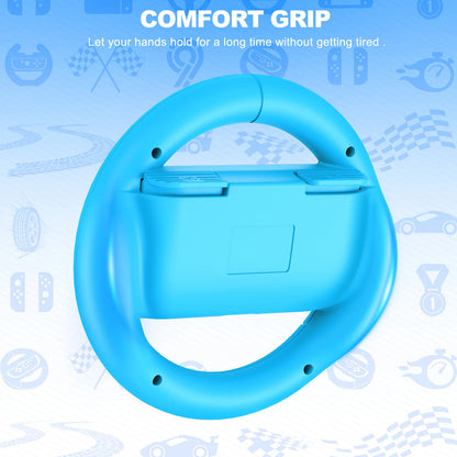 ﻿    BEBONCOOL Racing Lenkräder für Switch 2 Joycon Controller Griffe für Switch 2 Gaming Zubehör 2 Stück/Lot