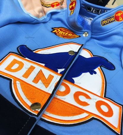 Harajuku Dinosaurier Jacke – Oversize Streetwear mit hochwertiger Stickerei & Baseball-Design - NVTS Solutions