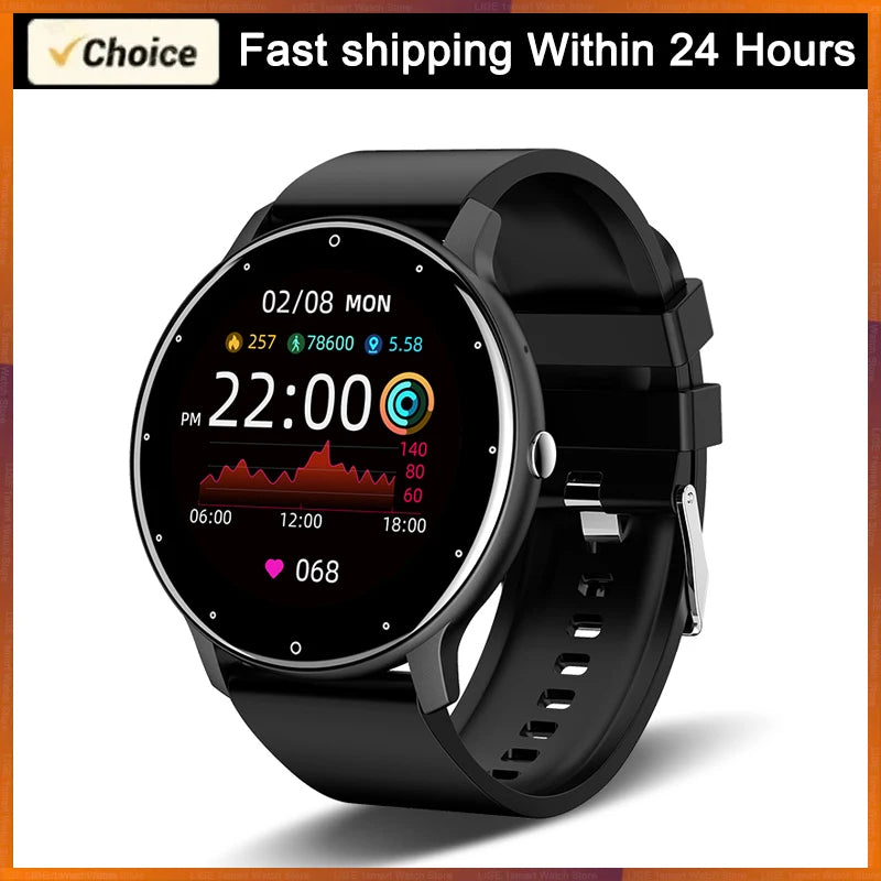 LIGE Bluetooth Smartwatch Damen & Herren – Telefonieren über Uhr, Fitness Tracker mit Herzfrequenz & Blutdruck, wasserdicht IP67, Sportuhr mit GPS-Tracking - NVTS Solutions