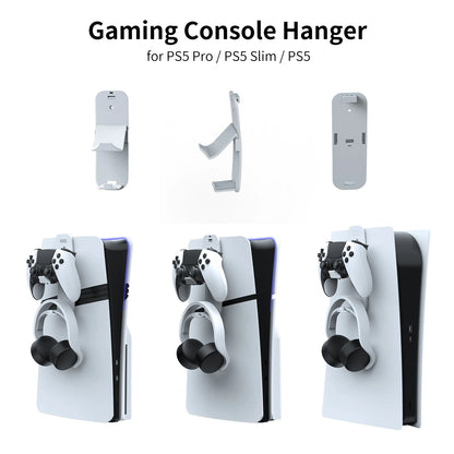 Gaming Headset Ständer Rack Für ps5 pro/ps5 slim Game Controller Headset Ständer Hängen Aufhänger Für PS5 pro/PS5 Slim Konsole Spiel