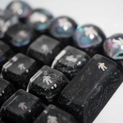 Artisan Keycap Astronaut Resin Key Caps Mechanische Tastaturkappen Personalisierte Keycaps Pc Gaming Zubehör Geschenke Koreanische Keycaps