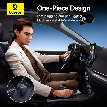 Baseus Carplay Wireless Adapter Smart CarPlay Box Dongles verkabelt zu Wireless Carplay Bluetooth 5.0 WiFi Carplay Adapter Auto Auto