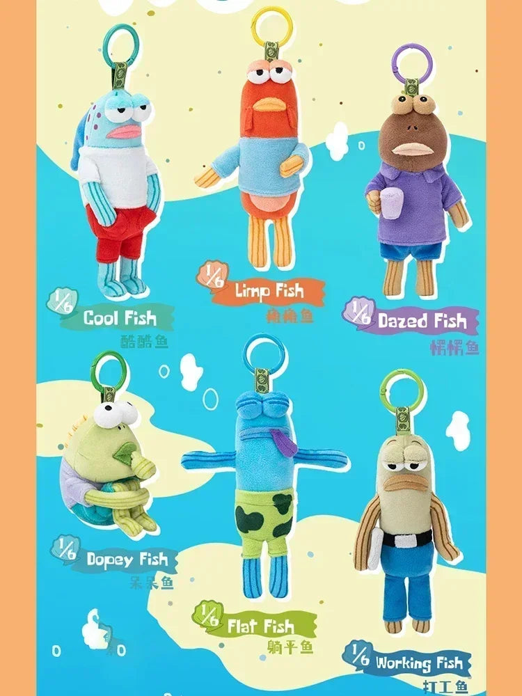 POP MART Bikini Bottom Buddies – Skurrile Blind Box Spielzeug Kawaii Anime Action Figure Surprise Guess Bag Mystery Box