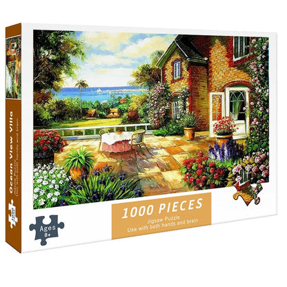 75 * 50 cm 1000 Teile Papierpuzzle für Erwachsene, schöne Heilung, hoher Schwierigkeitsgrad, Dekompressionspuzzle, Geburtstagsgeschenk, Lernspielzeug