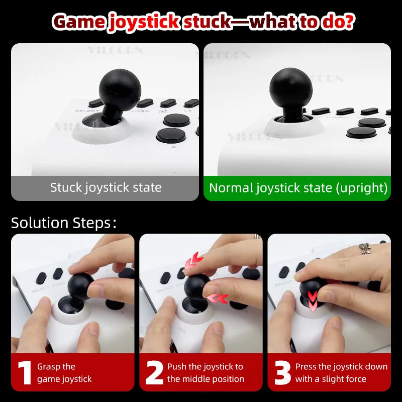 Arcade Joystick Wireless Gaming Controller für PC/Android/iOS/Switch/PS3/PS4 Fighting Stick für Street Fighter/Mame